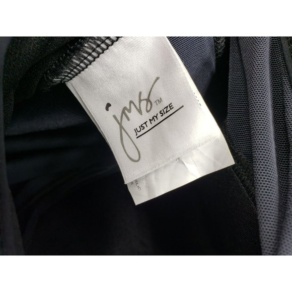 Just My Size One PIece Black Coraet‎ Back Swim Bathing suit Swimwear 20W - Picture 3 of 13